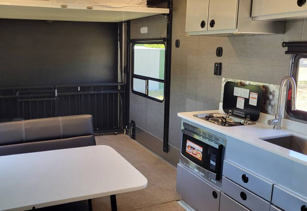 ATC Toy Hauler Living Room